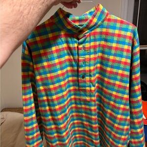 Vibrant Checkered Men's Shirt